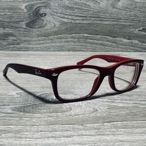 Ray-Ban RB 1531‎ 3592 Eyeglass Frames Kids 46-16-125 Red Wayfarer Frames Only
